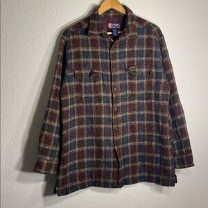 Chaps Checkered Button-Up Shirt